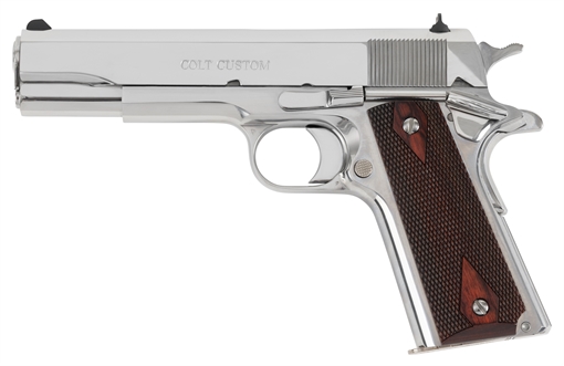 Picture of COLT 1911 CLASSIC 38SUP 5 BRIGHT STAINLESS SHOOTER ZO1911CBS38 151550026844