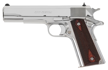 Picture of COLT 1911 CLASSIC 38SUP 5 BRIGHT STAINLESS SHOOTER ZO1911CBS38 151550026844