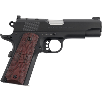Picture of Colt Optic Ready Lightweight Commander Handgun 9mm Luger 9d Magazine 4.25" Barrel Black with G10 Black Cherry Grips O4842XE-OR