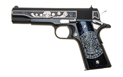 Picture of COLT 1911 MAMA QUILLA MOON GODDESS 38SUP BLD/GOLD (TALO) O1911C38MQM