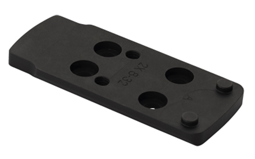 Picture of Colt's Manufacturing 1911 Optic Plate, DeltaPoint Pro Footprint, Fits Optics Ready Colt 1911, Matte Finish, Black SP301328