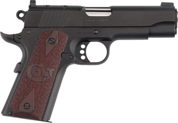 Picture of Colt Optic Ready Combat Commander Handgun .45 ACP 8rd Magazine 4.25" Black with G10 Black Cherry Grips O4940XE-OR O4940XEOR