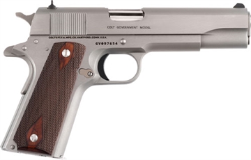 Picture of Colt Classic Series Government Model Handgun 9mm Luger 8rd Magazines 5" Stainless Steel O1911C-SS9 O1911CSS9