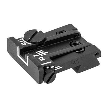 Picture of L.P.A. Sights COLT 70/80/90 WHITE OUTLINE ADJUSTABLE REAR SIGHT TPU40MK18