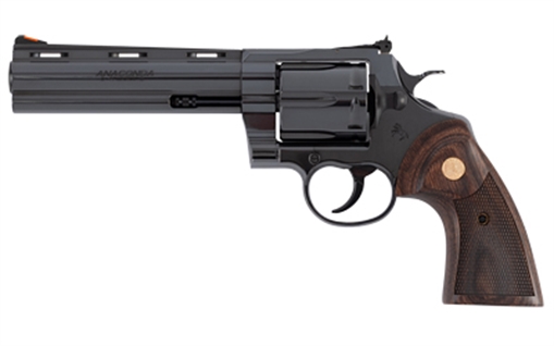 Picture of Colt Anaconda Revolver 44 Mag 6 in. Polished Blue w/ Walnut Grip 6 rd. ANACONDA-BP6WTS 098289005519