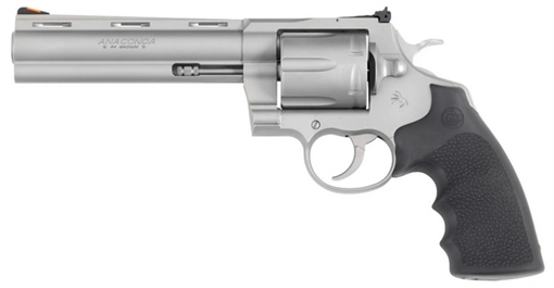 Picture of COLT ANACONDA 44MAG 6 MATTE SS RUBER GRIP BLEM ZANACONDASM6RTS