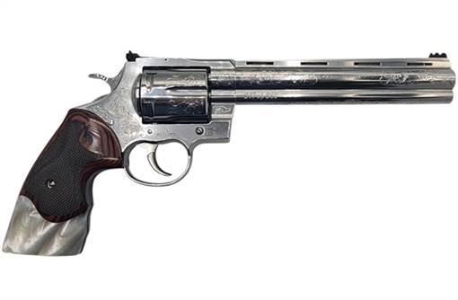 Picture of COLT ANACONDA 44MAG 8IN BARREL ENGRAVED ROSEWOOD AND PEARL GRIPS 1 OF 250 CNCRWANA8