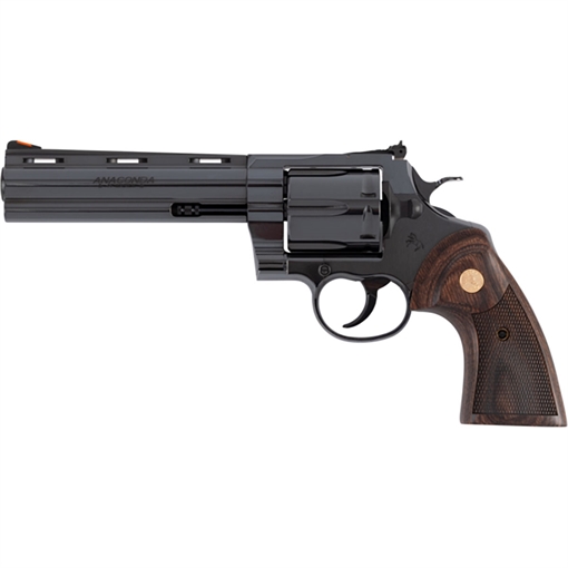 Picture of Colt Anaconda Revolver 44 Mag 6 in. Polished Blue w/ Walnut Grip 6 rd. ANACONDA-BP6WTS 098289005519