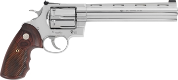 Picture of Colt's Manufacturing Anaconda, Revolver, 44 Magnum, 8", Silver, Hogue, 6 Rounds, Adjustable Sights, Stainless Steel ANACONDA-SP8WBB-TLS