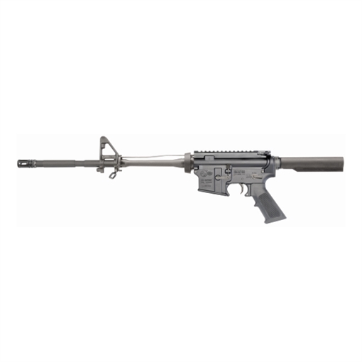 Picture of Colt's Manufacturing M4 Carbine, Semi-automatic Rifle, AR,.223 Remington/556NATO, 16.1" Barrel, Matte Finish, Black, A2 Pistol Grip, Flash Hider, A2 Front Sight, No Handguard, No Stock LE6920-OEM1