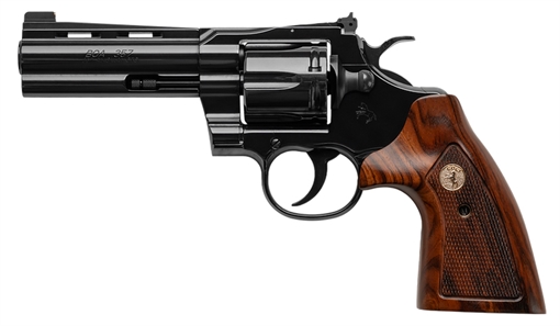 Picture of COLT BOA 357 MAG 4.25IN BARREL 6RD BLUE LTD ED. ROSEWOOD GRIPS CUSTOM COLT BOX BOA-BP4WBB BOA-BP4WBB