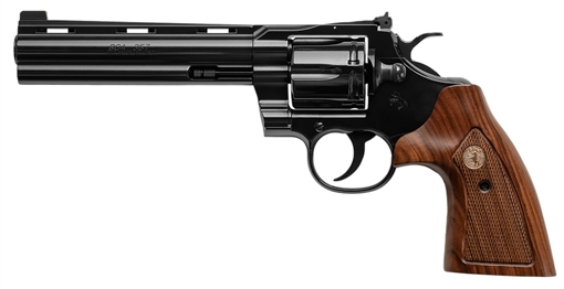 Picture of COLT BOA 357 MAG 6IN BARREL 6RD BLUE LTD ED. ROSEWOOD GRIPS CUSTOM COLT BOX BOA-BP6WBB BOA-BP6WBB
