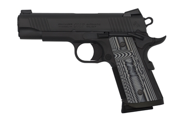 Picture of Colt Mfg 1911 Commander Combat Unit 9mm Luger 4.25" 9+1 Black PVD Black PVD Stainless Steel Slide Checkered & Scalloped Gray G10 Grip O9842CCU