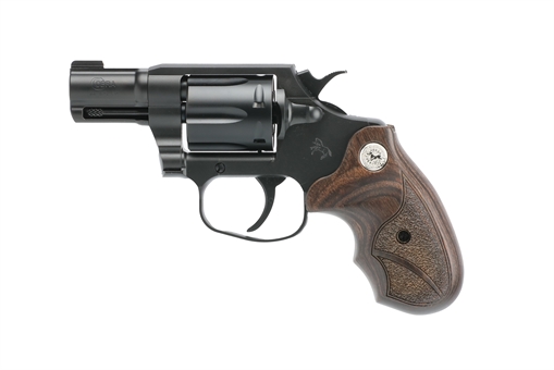 Picture of Colt COBRA 38SPC BLK 2" 6RD WOOD GRIPS | BRASS BEAD FS COBRA-MB2WBBB