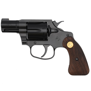 Picture of Colt's Manufacturing Cobra Special, Revolver, 38 Special, 2" Barrel, Steel, Black PVD Finish, Retro Wood Grips, Brass Bead Front Sight, 6 Rounds COBRA-MB2WBB COBRAMB2WBB