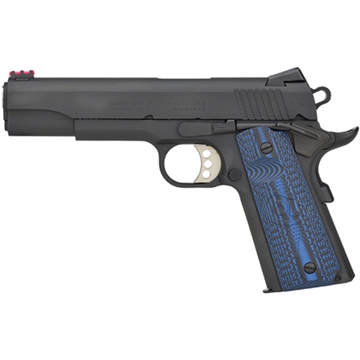 Picture of Colt's Manufacturing Competition, 1911, Semi-automatic, Metal Frame Pistol, Full Size, 45ACP, 5" Barrel, Steel Construction, Blued Finish, 8 Rounds, 1 Magazine, Series 70 Firing System O1970CCS