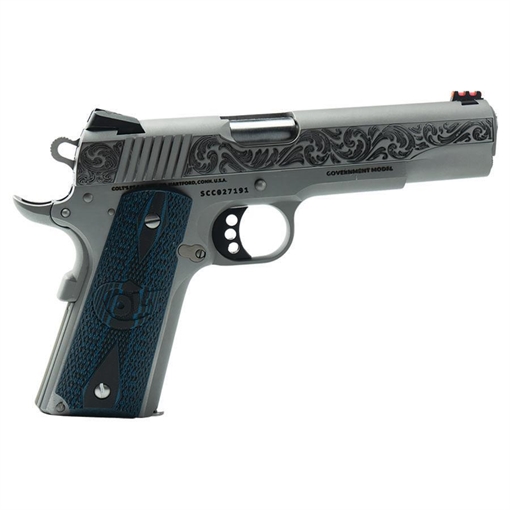 Picture of Colt Engraved Competition Handgun .45 ACP 8rd Magazine 5" Barrel Stainless Steel O1070CCS-Z 1MODSE