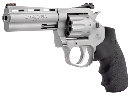 Picture of COLT KING COBRA 22LR 4.25 MATTE SS HOGUE 10RD BLEM ZKCOBRA22SM4RFO