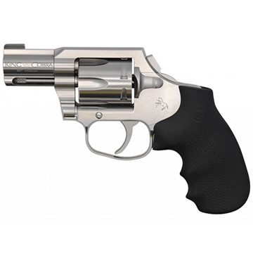 Picture of Colt's Manufacturing King Cobra Carry, Double Action Only, Revolver, 357 Magnum, 2" Barrel, Steel, Stainless Finish, Hogue Grips, Brass Bead Front Sight, 6 Rounds KCOBRA-SB2BB KCOBRASB2BB