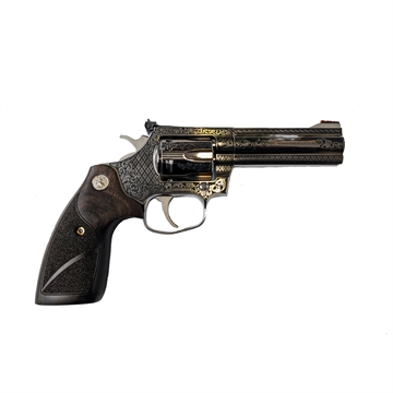 Picture of Colt King Cobra Carry "Filigree Frame/Bar" Handgun .357 Rem Mag 6rd Capacity 4.25" Barrel Stainless Finish Wood Grips KCOBRA-SB4TS MODFB