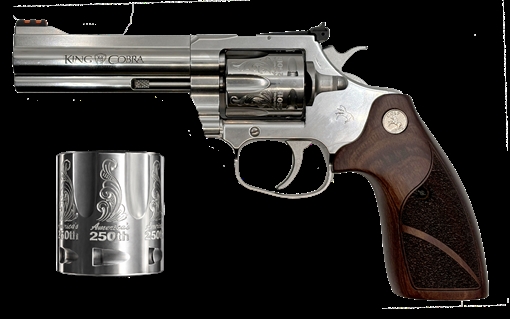 Picture of COLT KING COBRA TARGET 250TH CYLINDER 357MAG 4.25IN BARREL KCOBRA-SB4RTS250TH CAMFOUR EXCLUSIVE KCOBRA-SB4RTS250TH