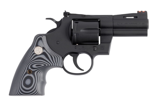 Picture of Colt Python Revolver 357 Mag 3 in. Matte Blue G10 Grip 6rd. PYTHON-BM3FO 098289003652