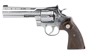 Picture of COLT PYTHON 357MAG 5" 6RD STS ENGRAV PYTHON-SP5WTS-C-ENGR