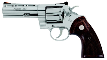 Picture of COLT PYTHON 357MAG 5 SS WOOD GRIP BLEM ZPYTHONSP5WTS
