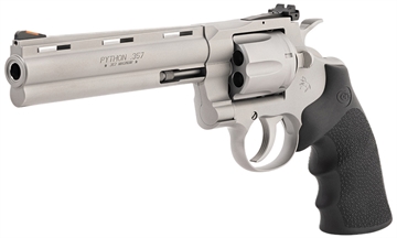Picture of COLT PYTHON 357MAG 6 MATTE SS RUBBER BLEM ZPYTHONSM6RTS