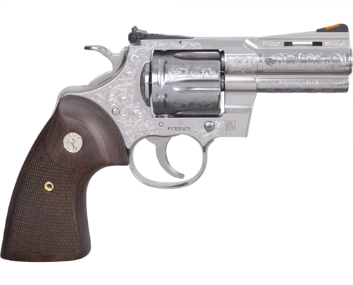 Picture of COLT PYTHON-SP3WS-SE  PYTHN   357  3 SS/WL ENGRAVD PYTHONSP3WSSE 098289003744