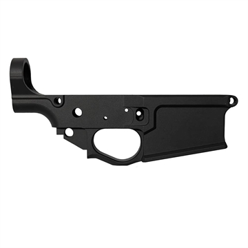 Picture of Combat Armory Billet AR-10 Lower Receiver Stripped with Mag Release and Ejector Black STP.CA10.Lower.BLK