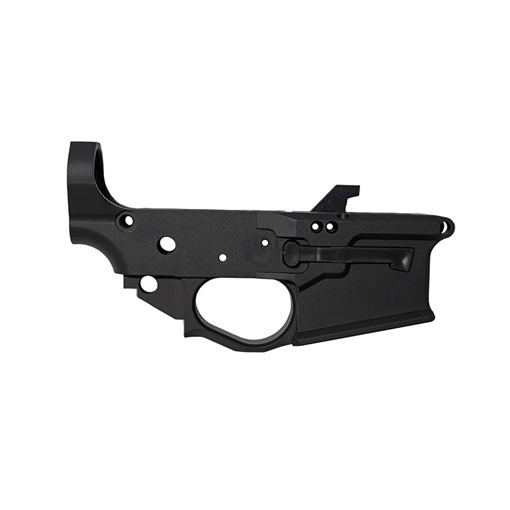 Picture of Combat Armory Billet AR-9 Lower Receiver Stripped with Mag Release and Ejector Black STP.CA9.Lower.BLK