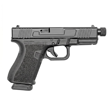 Picture of Combat Armory CA19 Handgun 9mm Luger 15rd Magazine 4.49" Threaded Barrel Black with Standard Sights CA19PSTHR