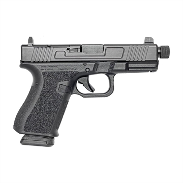 Picture of Combat Armory CA19 OR Handgun 9mm Luger 10rd Magazine 4.49" Threaded Barrel Black with Suppressor Height Sights CA19PSTHR-RMRTL10