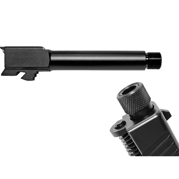 Picture of Combat Armory Glock 19 Gen 1-5 Threaded Handgun Barrel Black COM1070