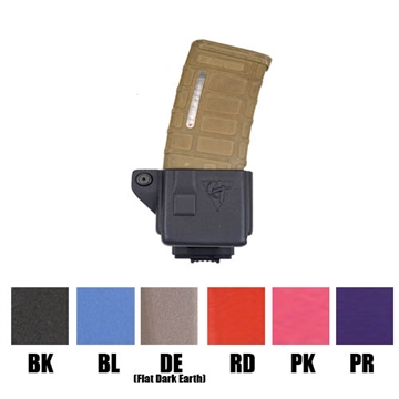 Picture of CompTac AR 223 Mag Pouch with Push Button Lock Mount -Black - LSC (Right Hand Shooter) C56400000LBKN