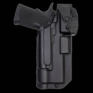 Picture of COMP-TAC CT3 LEVEL III OPTIC COVER HOLSTER GLOCK 19/45 GEN 5 RH BLACK TLR-7A/550XLS C952GL385RBKN