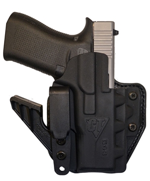 Picture of CompTac eV2 Max Hybrid Appendix IWB Holster - Glock - 43 - RIGHT - Black C852GL069RBKN