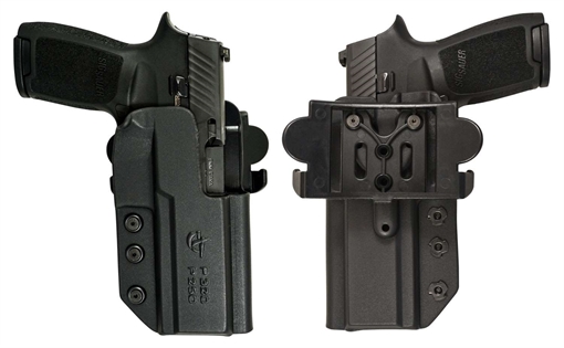 Picture of COMP-TAC INTERNATIONAL OWB KYDEX MODULAR MOUNT GLOCK 19 GEN 5 RH BLACK HSGC241GL052RBKN