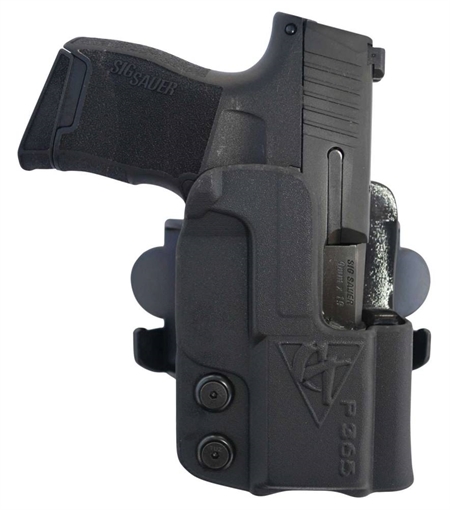 Picture of COMP-TAC INTERNATIONAL OWB KYDEX MODULAR MOUNT SIG P365XL RH BLACK C241SS263RBKN