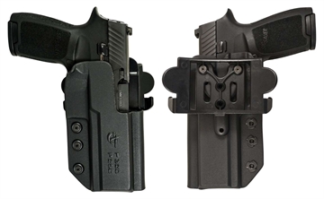 Picture of COMP-TAC INTERNATIONAL OWB KYDEX MODULAR MOUNT SPRG XD/XDM/MOD2 5.25"RH BLACK C241SF201RBKN
