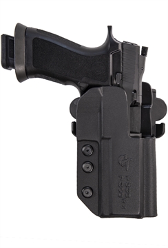 Picture of COMP-TAC INTERNATIONAL OWB KYDEX MODULAR MOUNT S&W M&P 9 M1/M2 4.5IN BBL RH BLACK C241SW136RBKN