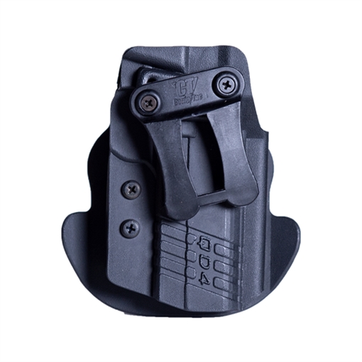 Picture of COMP-TAC QD DUAL HOLSTER KYDEX SIZE 1 GLOCK 9/40/S&W M&P/WALTHER PPQ/CANIK TP9SFX AMBI OWB/IWB BLACK C57950001NBKN