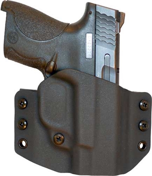 Picture of COMP-TAC WARRIOR HOLSTER OWB RH S&W 380 SHLD EZ BLACK! C708SW250RBKN