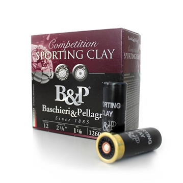 Picture of Baschieri & Pellagri Cartridge SPORTING CLAY 12GA 1-1/8OZ CASE PACK 250RDS 12B18SC8
