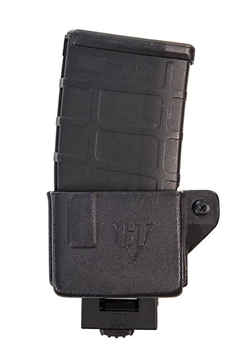 Picture of CompTac AR 308 Mag Pouch with Push Button Lock Mount -Black - LSC (Right Hand Shooter) C56000000LBKN