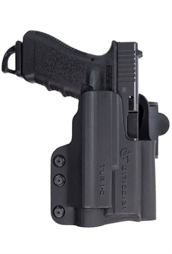 Picture of CompTac International for Guns w/ Light OWB Holster - Glock 17/22/31 Gen 1-4 TLR-1 TLR-2 C457GL040RBKN