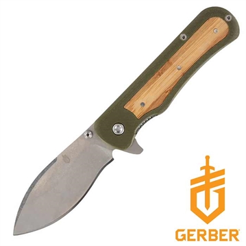 Picture of GERBER Confidant 3.27in Bamboo ODG 1066476 013658166547