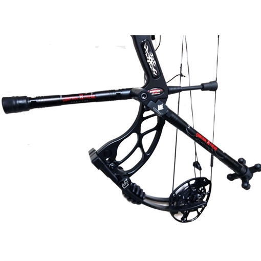 Picture of Conquest Archery Conquest Control Freak .750 Hunting Stabilizer Kit Black 15 in. /12 in. 27076