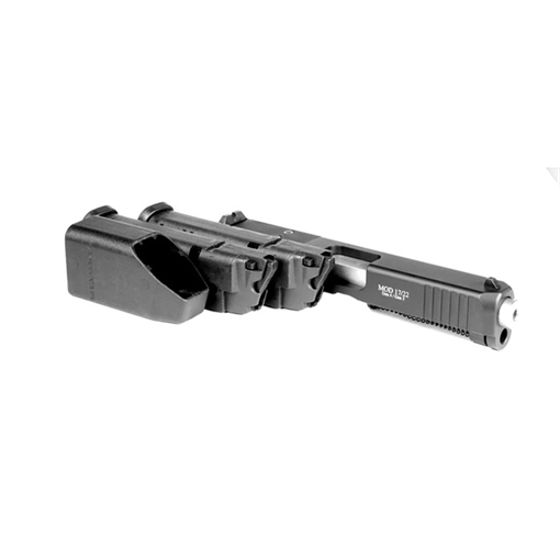 Picture of Advantage Arms Conversion Kit, 17-22G4MOD-CA, 22 LR, 4.49" Barrel, Fits Glock 17/22 Gen 4, Optics Ready, Matte Finish, Black, Fixed Sights, 10 Rounds, 2 Magazines, Includes Range Bag AAC17-22G4MOD-CA
